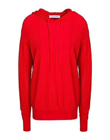 EMMA & GAIA Pullover Rot 65% Viskose, 35% Polyamid