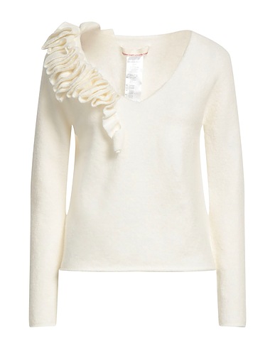 LIVIANA CONTI Pullover Avorio 63% Lana Vergine, 25% Poliammide, 10% Cachemire, 2% Elastan