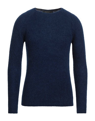 MESSAGERIE Pullover Blu china 65% Lana di alpaca, 32% Poliammide, 3% Elastan