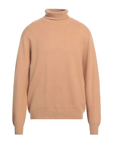 ELEVENTY Polo neck Camel 90% Wool, 10% Cashmere