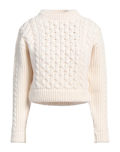 PATOU Sweater Beige 90% Wool, 10% Cashmere