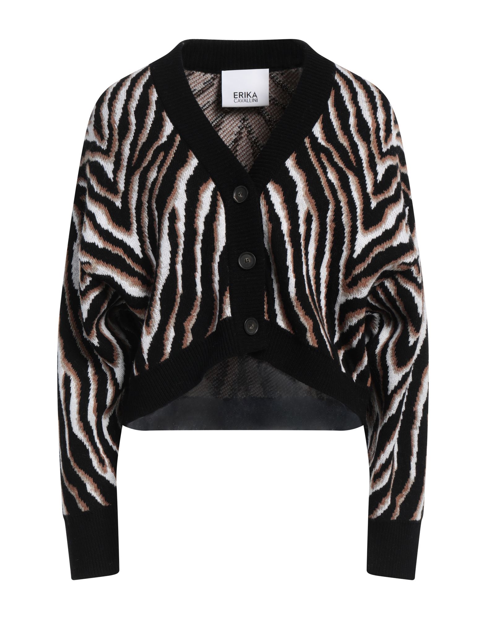 ERIKA CAVALLINI 売れ筋商品|||エリカ・カヴァリーニ カーディガン アウター レディース Cardigans White cardigan / white / ダイヤのカーディガン | シープ / SHEEP