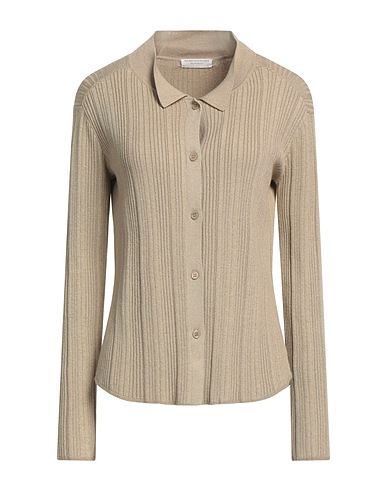 MAJESTIC FILATURES Cardigan Sand 54% Organic cotton, 24% Viscose, 15% Elastane, 7% Metallic fiber