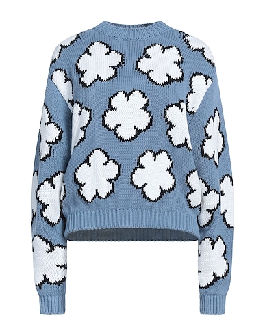 KENZO Sweater Light blue 100% Cotton