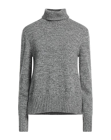 EUROPEAN CULTURE Polo neck Lead 40% Wool, 30% Viscose, 20% Polyamide, 10% Cashmere
