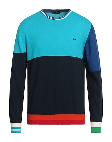 HARMONT & BLAINE Pullover Tūrkis 100% Baumwolle