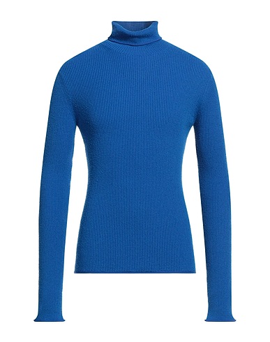 ACNE STUDIOS Polo neck Blue 40% Wool, 39% Viscose, 21% Nylon