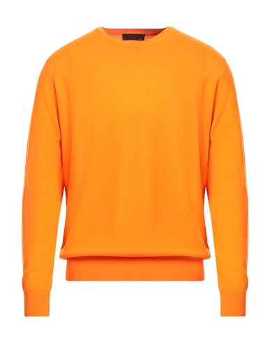 MOORER Maglia in Cachemire Arancione 100% Cachemire