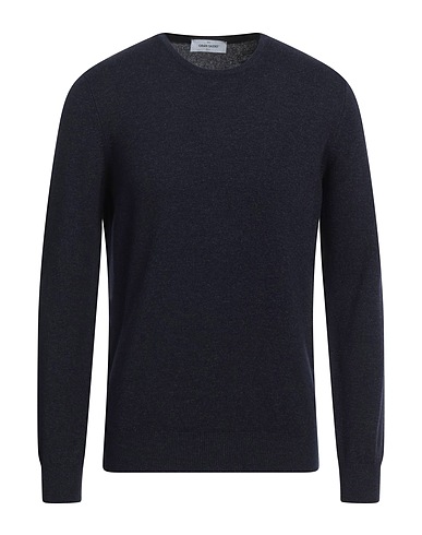 GRAN SASSO プルオーバー ミッドナイトブルー バージンウール 80% / レーヨン 10% / カシミヤ 10%