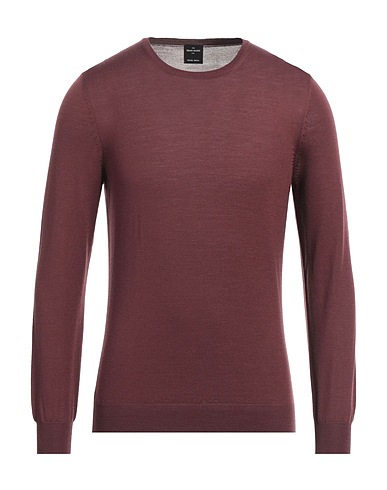 GRAN SASSO Pullover Bordeaux 100% Lana Vergine
