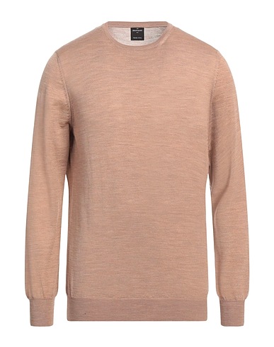 GRAN SASSO Sweater Camel 100% Virgin Wool
