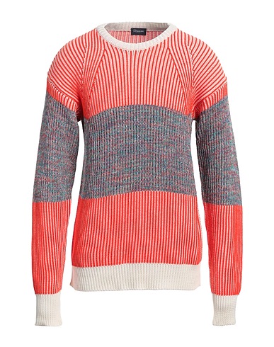 DRUMOHR Jumper Orange 100% Cotton