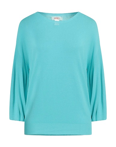 KONTATTO Jumper Azure 88% Viscose, 12% Polyester