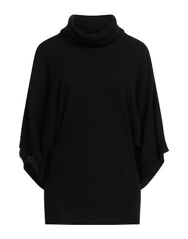 EUROPEAN CULTURE Cuello alto Negro 40% Lana, 30% Viscosa, 20% Poliamida, 10% Cachemir