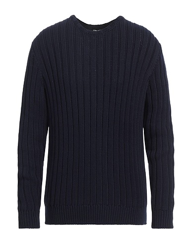 MASSIMO ALBA プルオーバー ネイビー コットン 100%