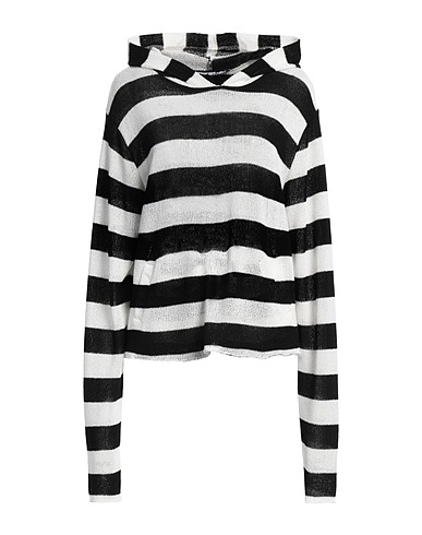 REWARD IF FOUND Pullover Schwarz 70% Polyester, 20% Baumwolle, 10% Leinen