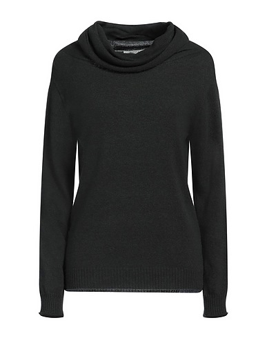 ALPHA STUDIO Rollkragenpullover Dunkelgrün 40% Recycelte Wolle, 30% Viskose EcoVero™, 20% Polyamid, 10% Recycling-Kaschmir