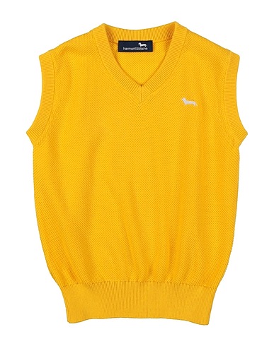 HARMONT & BLAINE Maglia Gilet Giallo 100% Cotone