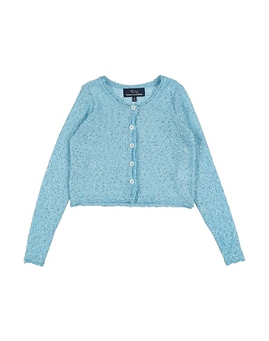 HARMONT & BLAINE Strickjacke Hellblau 100% Polyester