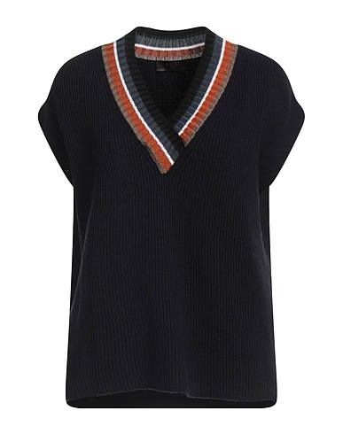 MOORER Sweater Midnight blue 78% Cotton, 14% Silk, 8% Cashmere