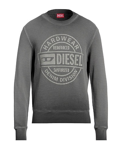 DIESEL Sweatshirt Grey 100% Cotton