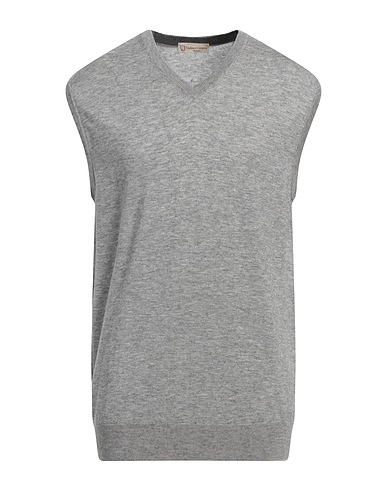 CASHMERE COMPANY Pullover Grau 40% Wolle, 30% Kaschmir, 15% Seide, 15% Nylon