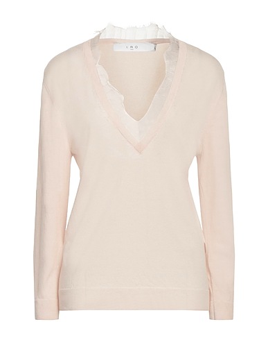 IRO Jumper Beige 70% Wool, 16% Silk, 14% Cashmere, Nylon