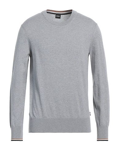BOSS Jumper Grey 100% Cotton