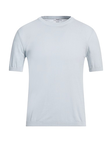 SEVENTY VENEZIA Jumper Sky blue 100% Cotton