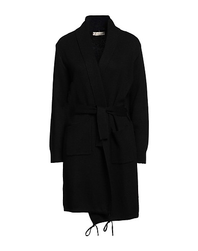 CASHMERE COMPANY Cardigan Nero 70% Lana, 30% Cachemire