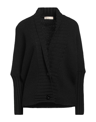 CASHMERE COMPANY Cardigan Nero 80% Lana, 20% Lana di alpaca