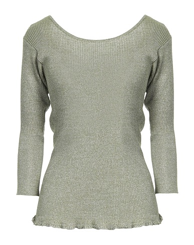 MAJESTIC FILATURES Jersey Verde 54% Viscosa, 46% Fibras textiles