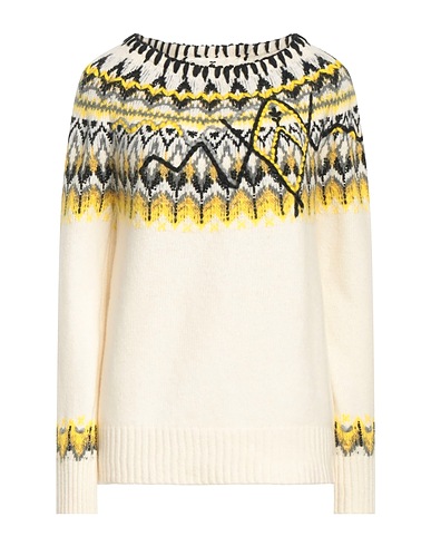 ERMANNO SCERVINO Jumper Off white 67% Wool, 29% Cashmere, 3% Mohair wool, 1% Silk, Alpaca wool