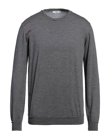 GRIFONI Sweater Grey 100% Virgin Wool