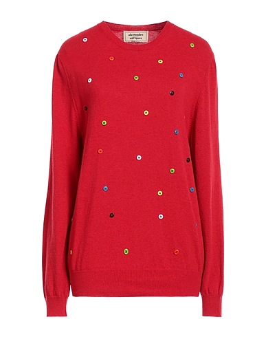 ALESSANDRO ENRIQUEZ Jumper Red 50% Acrylic, 50% Wool