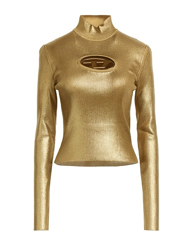 DIESEL Turtleneck Platinum 95% Rayon, 4% Polyester, 1% Elastane