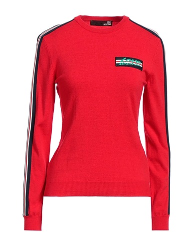 LOVE MOSCHINO Jumper Red 38% Polyamide, 31% Acrylic, 20% Wool, 11% Polyester