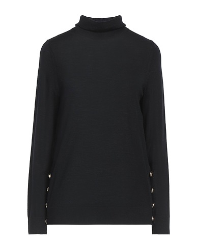 MICHAEL MICHAEL KORS Polo neck Black 100% Merino Wool