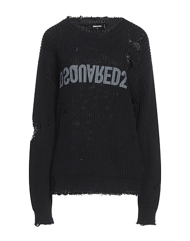 DSQUARED2 Jumper Black 100% Cotton