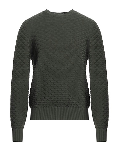 DRUMOHR Pullover Verde militare 100% Cotone