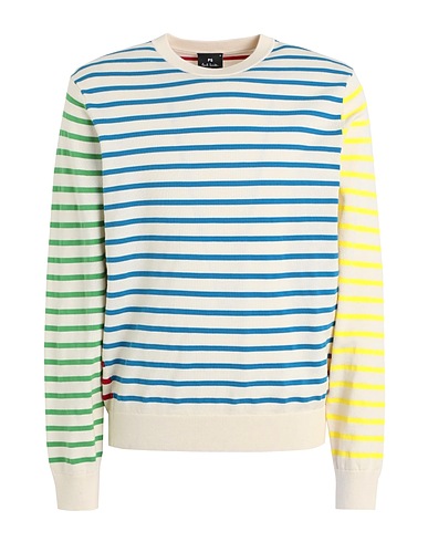 PS PAUL SMITH Sweater Cream 75% Cotton, 25% Nylon