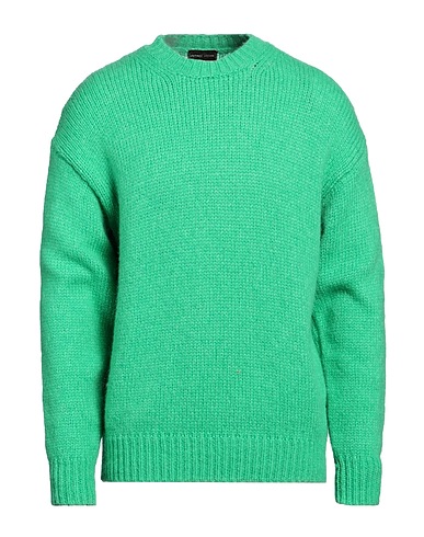 ROBERTO COLLINA Sweater Green 68% Baby alpaca wool, 22% Nylon, 10% Wool