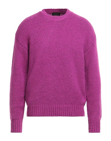 ROBERTO COLLINA Jumper Mauve 68% Baby alpaca wool, 22% Nylon, 10% Wool
