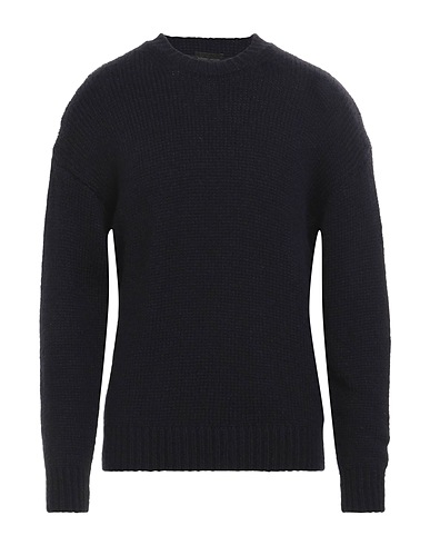 ROBERTO COLLINA Jumper Midnight blue 68% Baby alpaca wool, 22% Nylon, 10% Wool