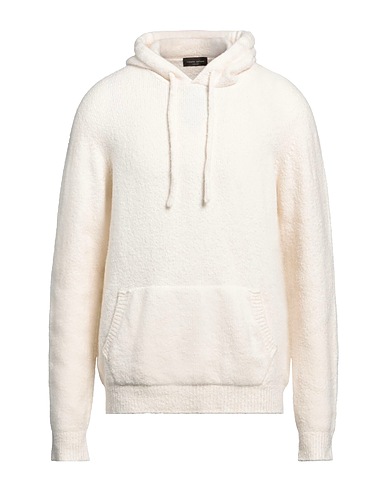ROBERTO COLLINA Jumper Off white 80% Cotton, 16% Nylon, 4% Elastane