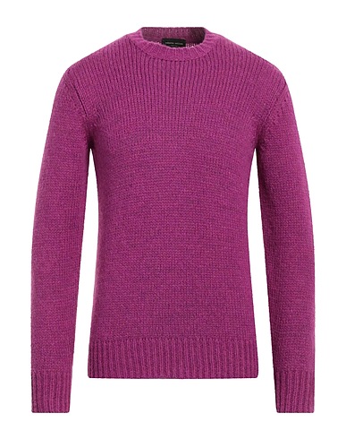 ROBERTO COLLINA Pullover Mauve 68% Laine de Baby alpaca, 22% Nylon, 10% Laine