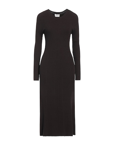 P.A.R.O.S.H. Платье миди 82% Вискоза, 18% Поликарбонат