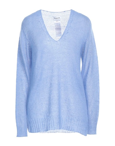 P.A.R.O.S.H. Jumper Pastel blue 50% Mohair wool, 32% Polyamide, 18% Wool