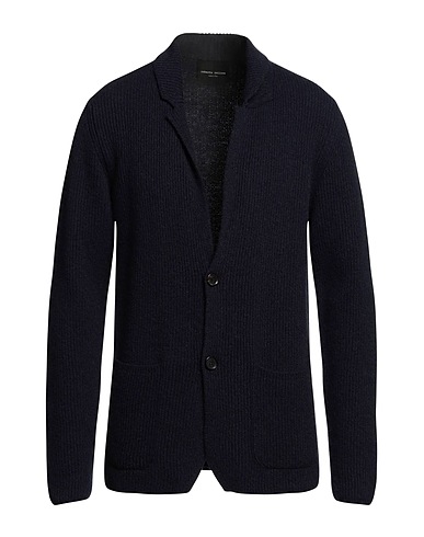 ROBERTO COLLINA Blazer Midnight blue 47% Merino Wool, 32% Baby camel wool, 21% Nylon