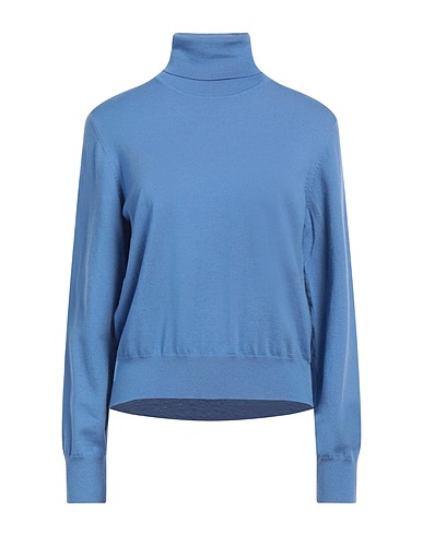 P.A.R.O.S.H. Turtleneck Light blue 75% Wool, 15% Cashmere, 10% Elastane
